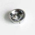 Chrome Tele-Style Retrofit Jack Cup – Socket Jackplate for 7/8" Hole Metric Thread