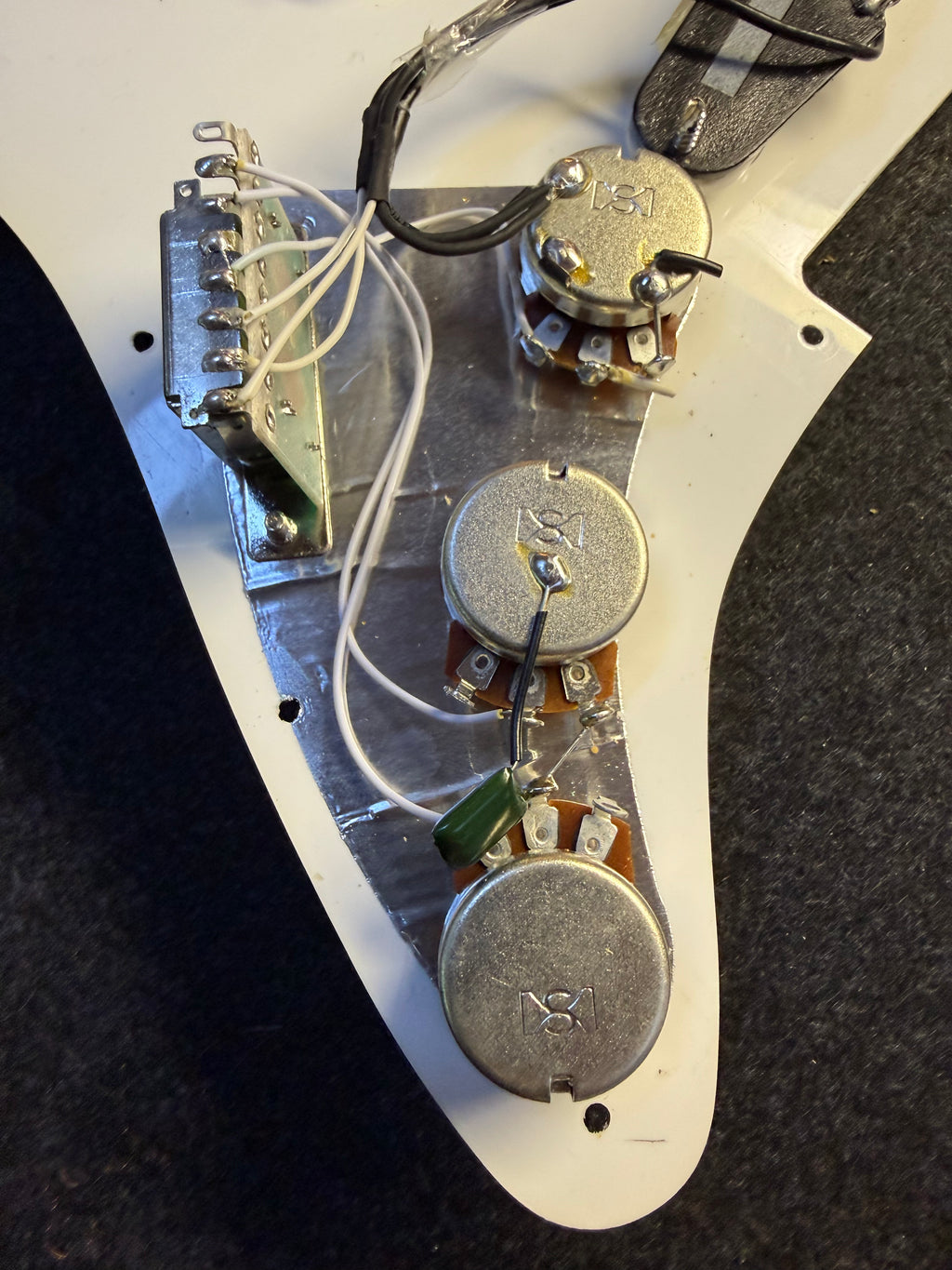 Used 2013 Squier Affinity Stratocaster Loaded Pickguard – Reclaimed, Excellent Condition