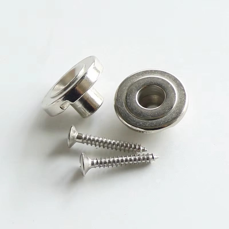 Vintage-Style Bass Guitar String Tree – 19 mm Retainer with Mounting Screw