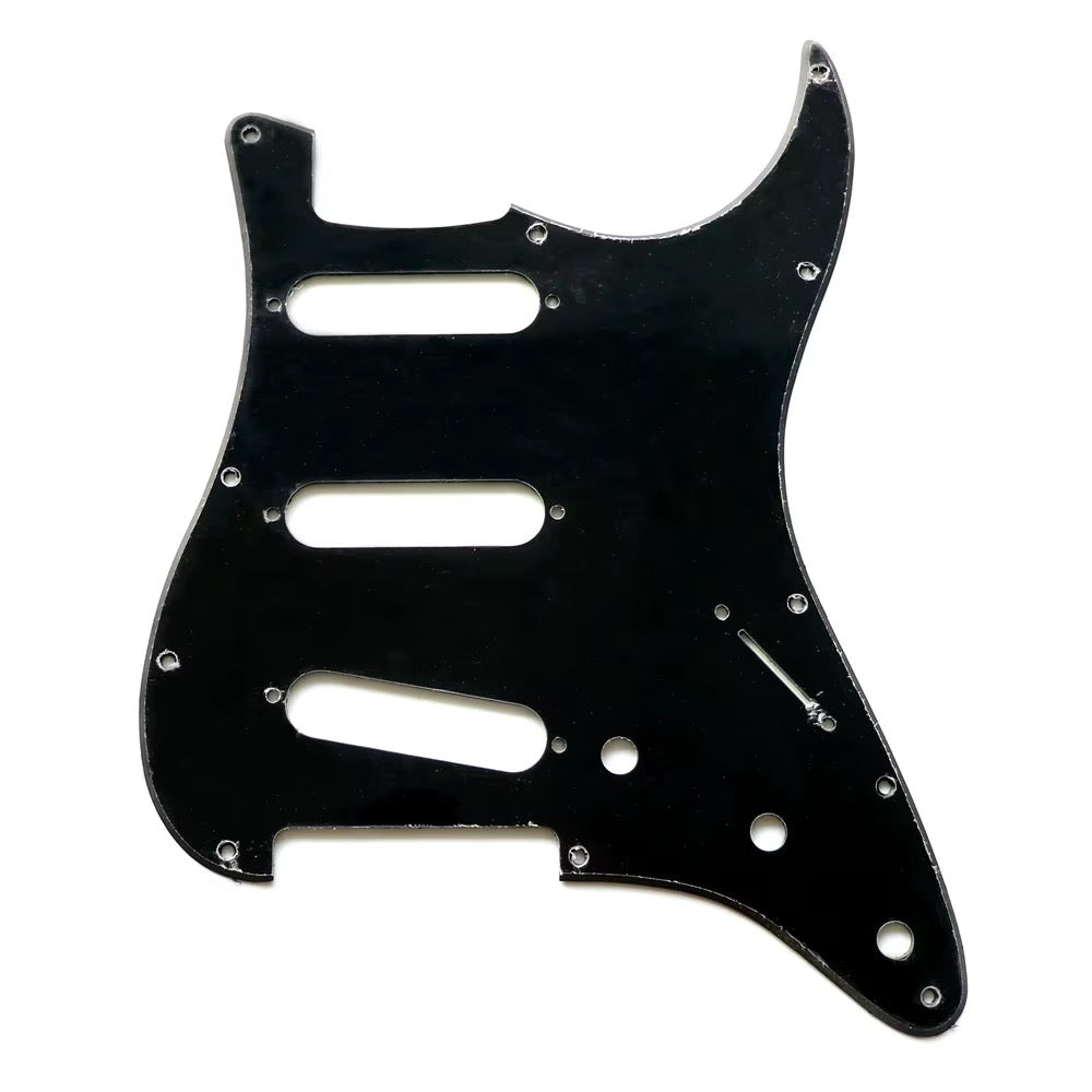 Stratocaster Style 11-Hole 3-Ply SSS Pickguard