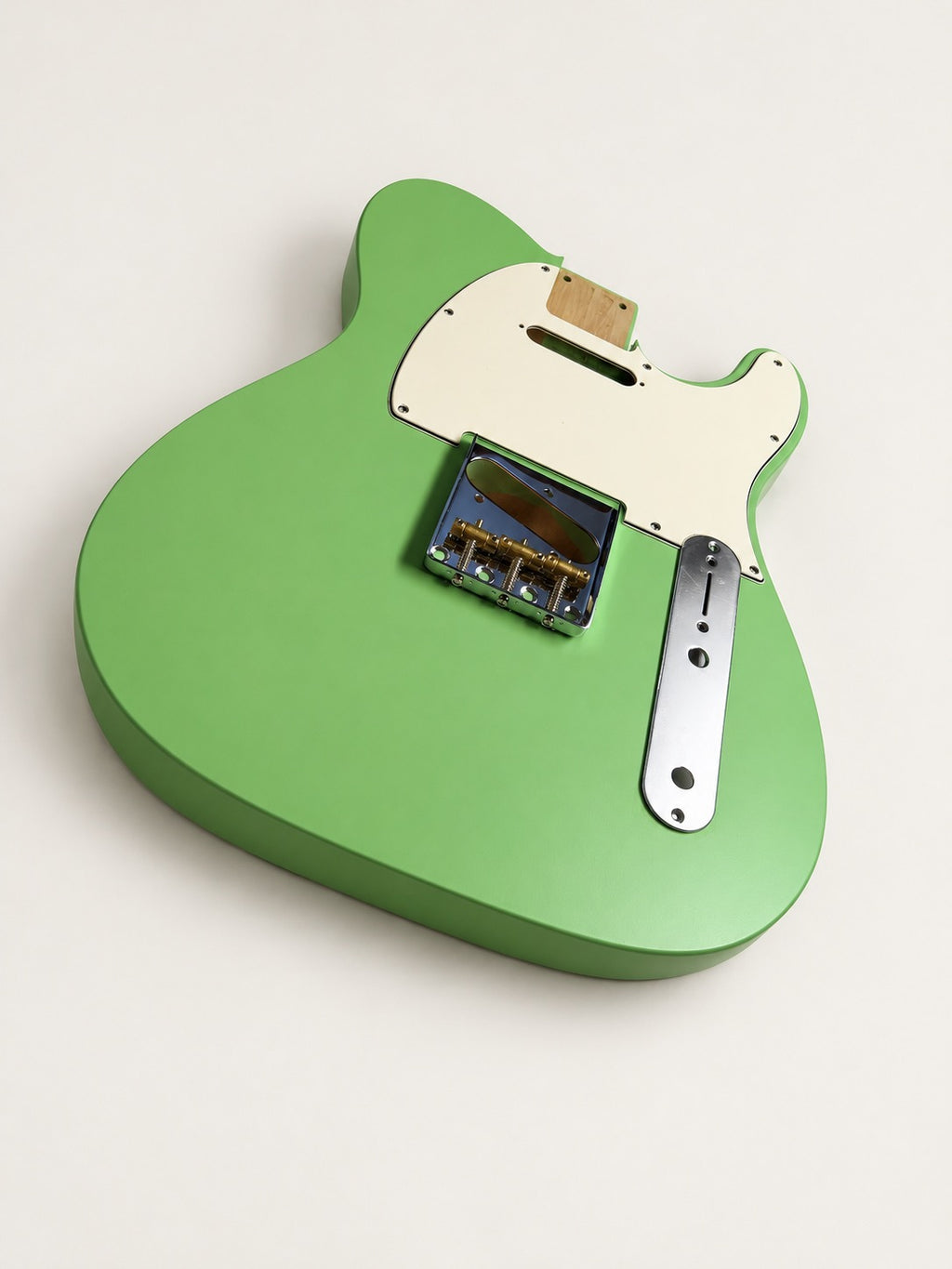 Tele-Style Alder Guitar Body – Surf Green Satin Nitro Finish, USA Spec
