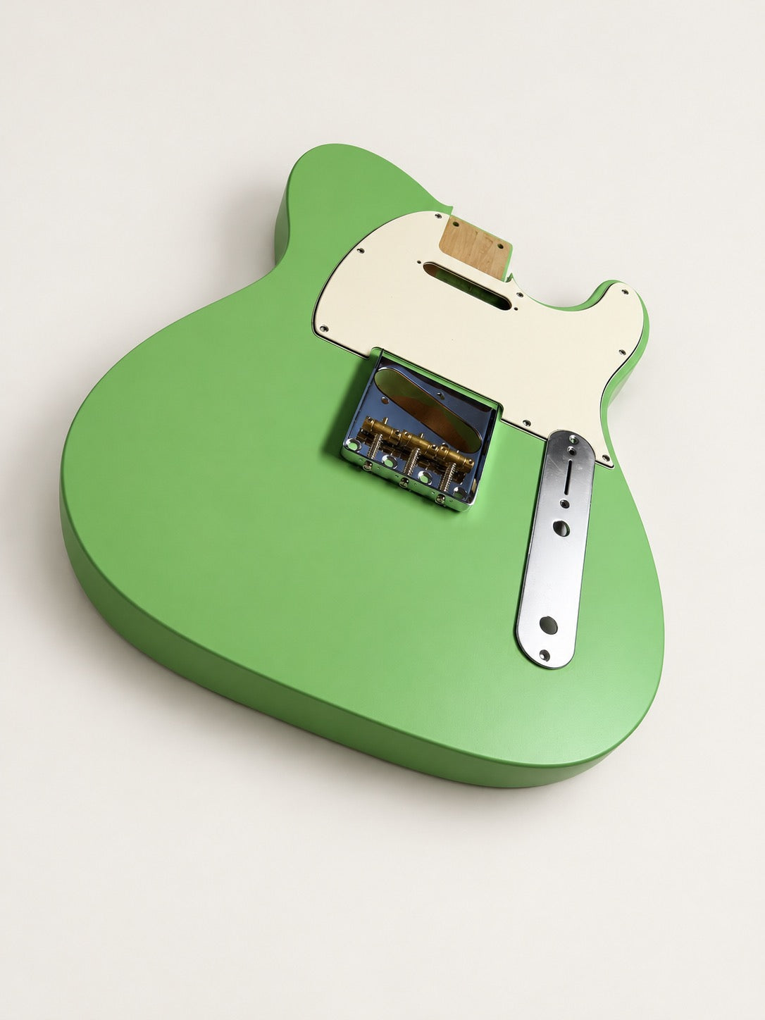 Tele-Style Alder Guitar Body – Surf Green Satin Nitro Finish, USA Spec