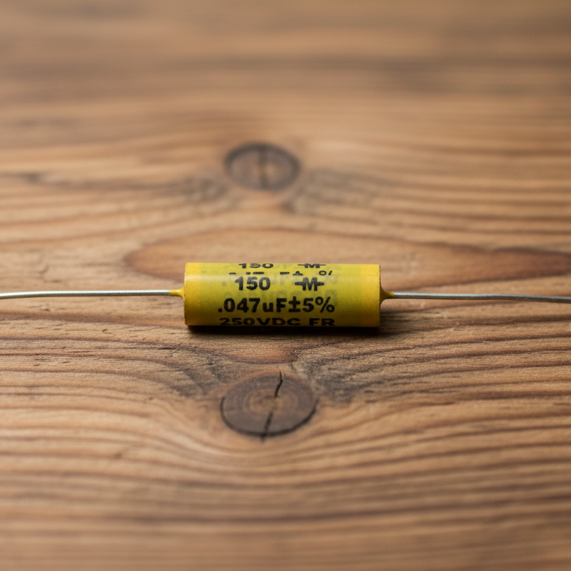 Mallory Type 150 Mustard .047uF 250V guitar tone capacitor
