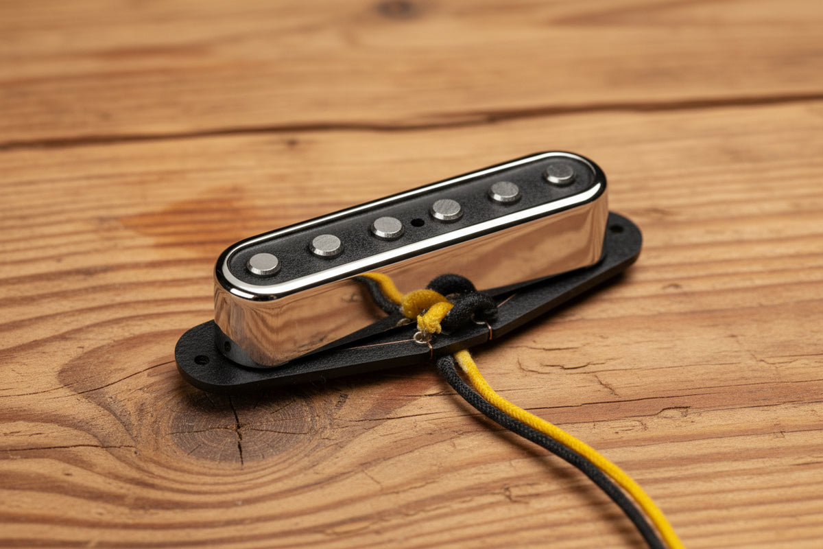 Tonerider Vintage Plus Telecaster-style neck pickup, Alnico 5, open nickel cover